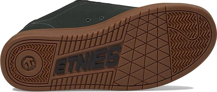 etnies Fader Men's Skate Shoes Green/Gum : 10 D - Medium, Suede - Image 3