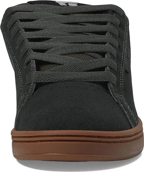 etnies Fader Men's Skate Shoes Green/Gum : 10 D - Medium, Suede - Image 5