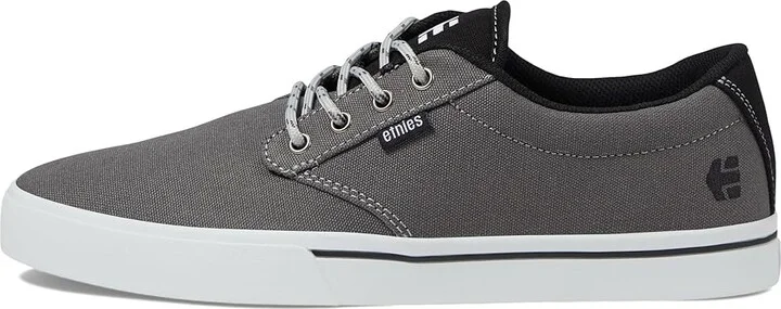 etnies Jameson 2 Eco Men's Skate Shoes Dark Grey/Black/Red : 10 D - Medium, Canvas - Image 6