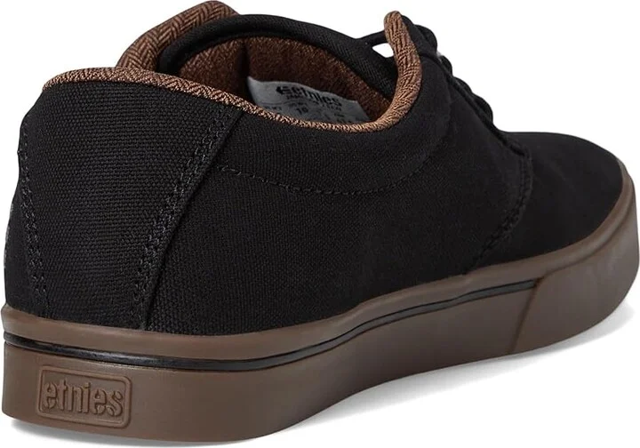 etnies Jameson 2 Eco Men's Skate Shoes (Vegan) Black/Charcoal/Gum : 5 D - Medium, Canvas - Image 5