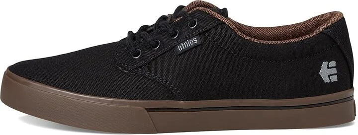 etnies Jameson 2 Eco Men's Skate Shoes (Vegan) Black/Charcoal/Gum : 5 D - Medium, Canvas - Image 7
