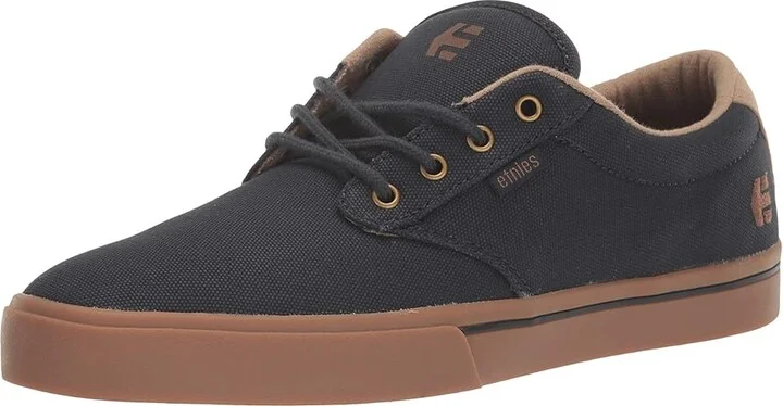 etnies Jameson 2 Eco Men's Skate Shoes (Vegan) Navy/Gum/Gold : 10 D - Medium, Canvas - Image 2