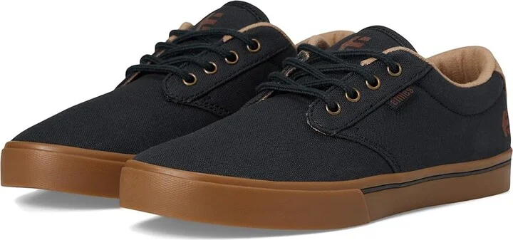 etnies Jameson 2 Eco Men's Skate Shoes (Vegan) Navy/Gum/Gold : 10 D - Medium, Canvas