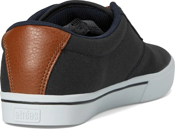 etnies Jameson 2 Eco Men's Skate Shoes (Vegan) Navy/Tan/White : 5 D - Medium, Canvas - Image 5