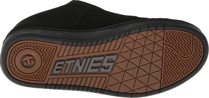 etnies Kingpin Men's Skate Shoes Black/Black : 5 D - Medium, Leather - Image 4