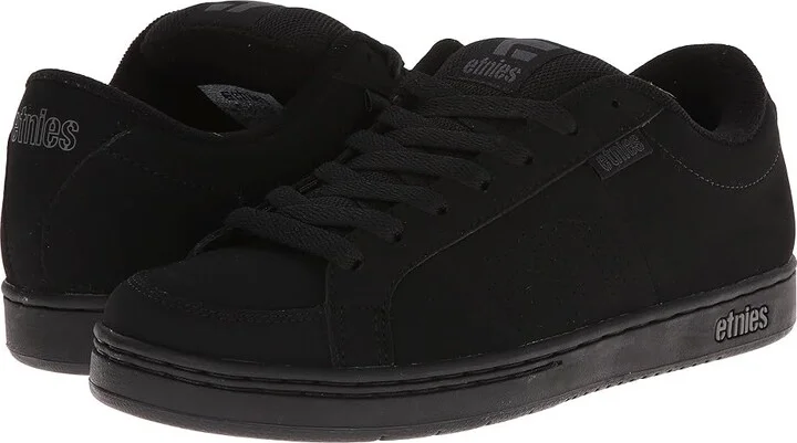 etnies Kingpin Men's Skate Shoes Black/Black : 5 D - Medium, Leather