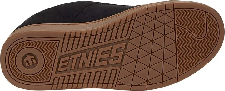 etnies Kingpin Men's Skate Shoes Black/Dark Grey/Gum : 5 D - Medium, Leather - Image 3