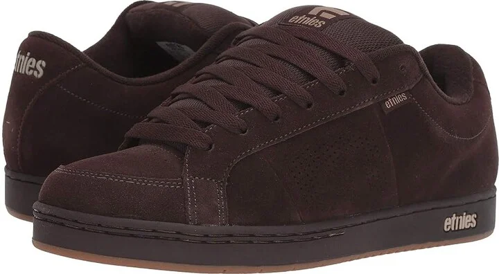 etnies Kingpin Men's Skate Shoes Brown/Black/Tan : 7.5 D - Medium, Leather