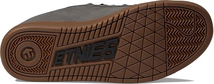 etnies Kingpin Men's Skate Shoes Grey/Black/Gum : 14 D - Medium, Leather - Image 3