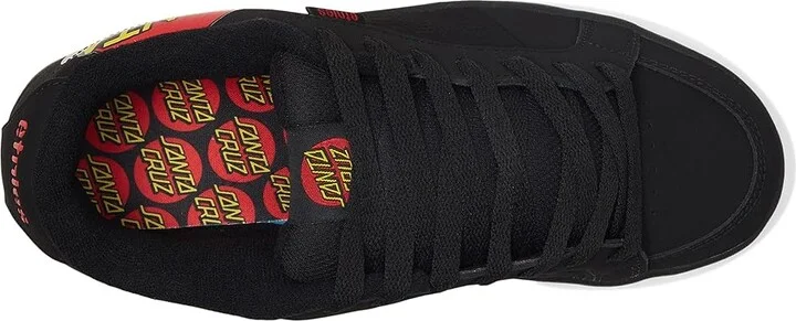 etnies Kingpin X Santa Cruz Men's Shoes Black : 14 D - Medium, Leather - Image 2