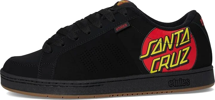 etnies Kingpin X Santa Cruz Men's Shoes Black : 14 D - Medium, Leather - Image 6
