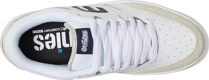etnies Loot Men's Shoes White/Navy : 8 D - Medium, Suede - Image 2