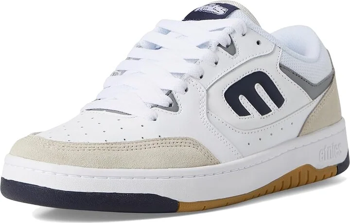 etnies Loot Men's Shoes White/Navy : 8 D - Medium, Suede - Image 5