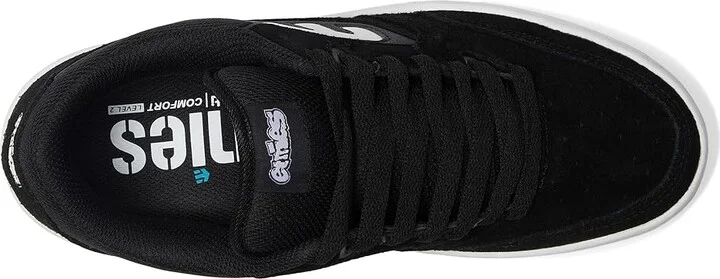 etnies Loot Men's Shoes White/Navy : 8 D - Medium, Suede - Image 8