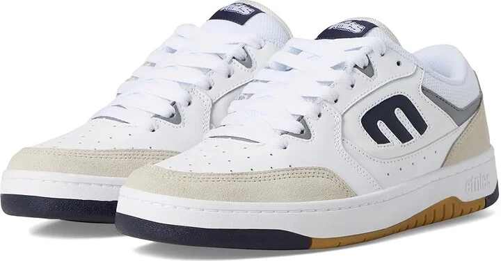 etnies Loot Men's Shoes White/Navy : 8 D - Medium, Suede