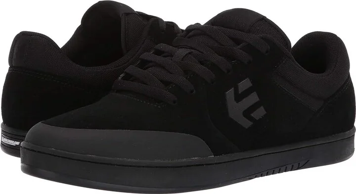 etnies Marana Men's Skate Shoes Black/Black/Black : 6.5 D - Medium, Suede/Textile