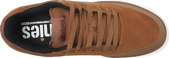 etnies Marana Men's Skate Shoes Brown/Black/Gum : 10 D - Medium, Suede/Textile - Image 2