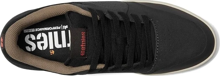etnies Marana Men's Skate Shoes Dark Grey/Black/ Red : 12 D - Medium, Suede/Textile - Image 2