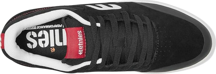 etnies Marana Men's Skate Shoes Dark Grey/Black/ Red : 12 D - Medium, Suede/Textile - Image 8