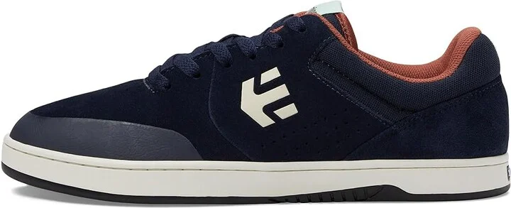 etnies Marana Men's Skate Shoes Navy/Brown/White : 10 D - Medium, Suede/Textile - Image 6