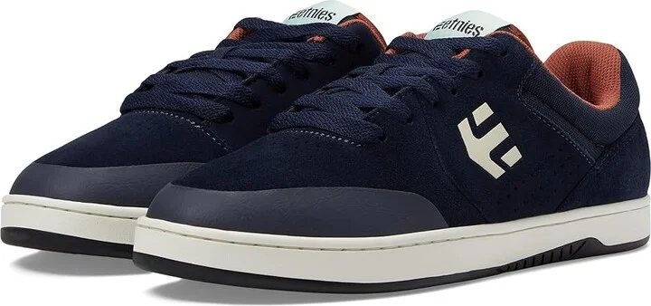 etnies Marana Men's Skate Shoes Navy/Brown/White : 10 D - Medium, Suede/Textile