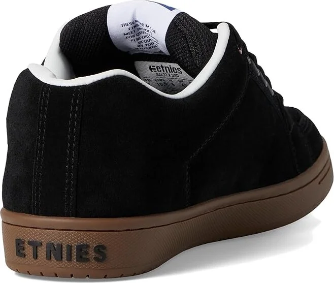 etnies Sal23 X Ssd Men's Shoes Black/Gum : 8 D - Medium, Suede - Image 4