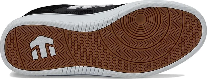 etnies The Aurelien Men's Skate Shoes Black/White : 10 D - Medium, Suede/Synthetic - Image 3