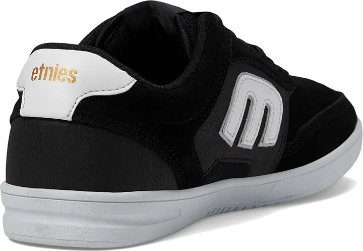 etnies The Aurelien Men's Skate Shoes Black/White : 10 D - Medium, Suede/Synthetic - Image 4