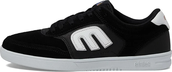 etnies The Aurelien Men's Skate Shoes Black/White : 10 D - Medium, Suede/Synthetic - Image 6
