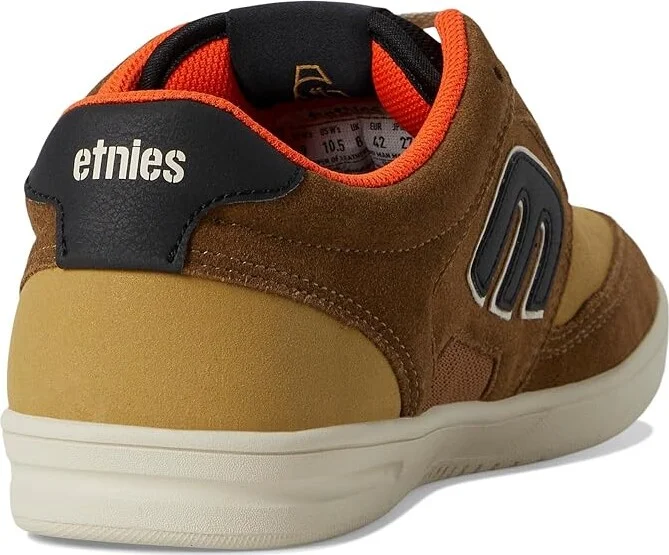 etnies The Aurelien Men's Skate Shoes Brown/Tan/Black : 14 D - Medium, Rubber/Suede - Image 4