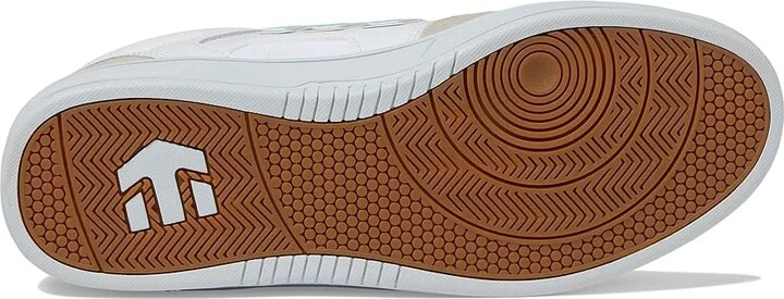 etnies The Aurelien Men's Skate Shoes White/Mint : 9.5 D - Medium, Suede/Synthetic - Image 3