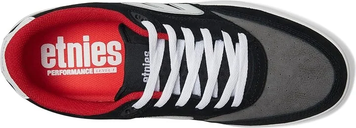 etnies The Aurelien Michelin Men's Skate Shoes Black/Grey/White : 7 D - Medium, Suede - Image 2