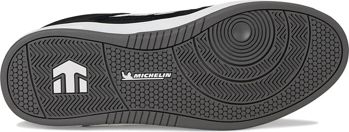 etnies The Aurelien Michelin Men's Skate Shoes Black/Grey/White : 7 D - Medium, Suede - Image 3