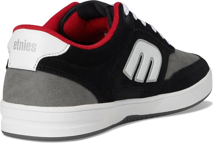 etnies The Aurelien Michelin Men's Skate Shoes Black/Grey/White : 7 D - Medium, Suede - Image 4