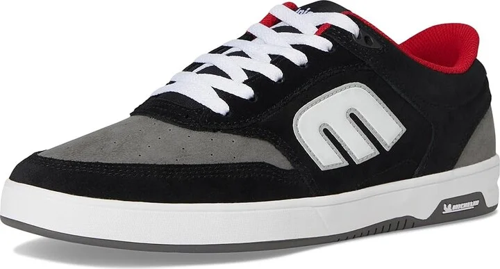 etnies The Aurelien Michelin Men's Skate Shoes Black/Grey/White : 7 D - Medium, Suede - Image 5