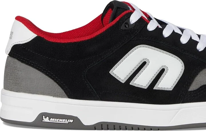 etnies The Aurelien Michelin Men's Skate Shoes Black/Grey/White : 7 D - Medium, Suede - Image 7