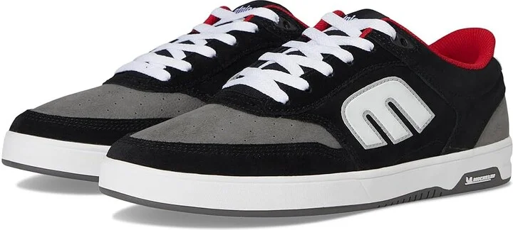 etnies The Aurelien Michelin Men's Skate Shoes Black/Grey/White : 7 D - Medium, Suede