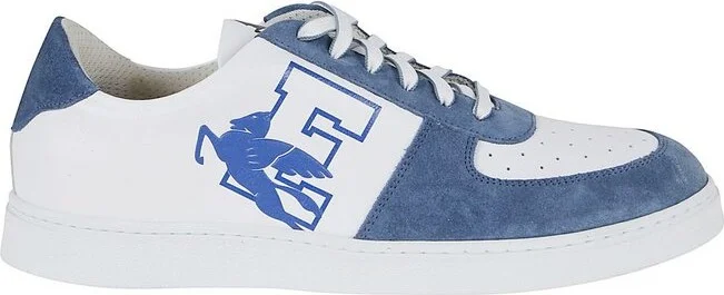 Etro Contrasting Panel Lace-Up Sneakers