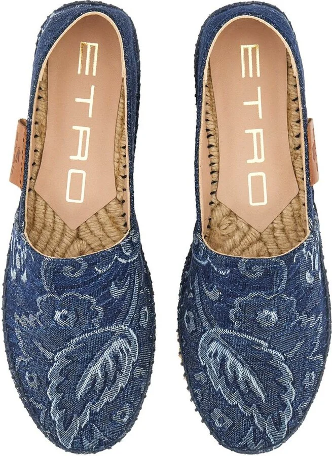 Etro Denim Espadrilles - Image 6