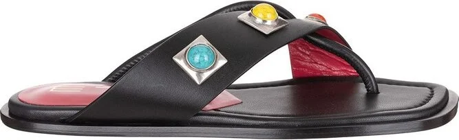 Etro Embellished Slip-On Sandals