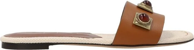 Etro Open-Toe Crystal Embellishment Scandals