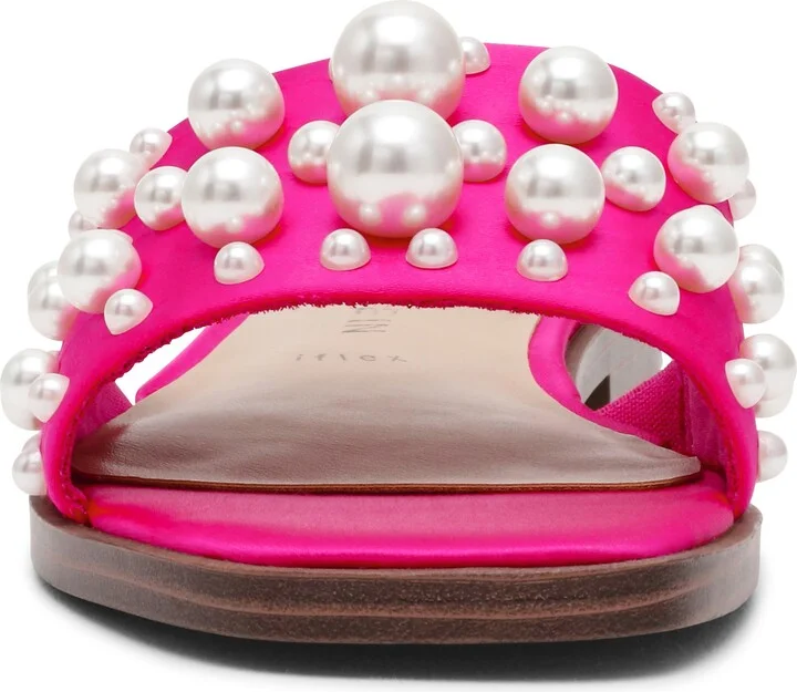 Eugenie Faux Pearl Slide Sandal - Image 3