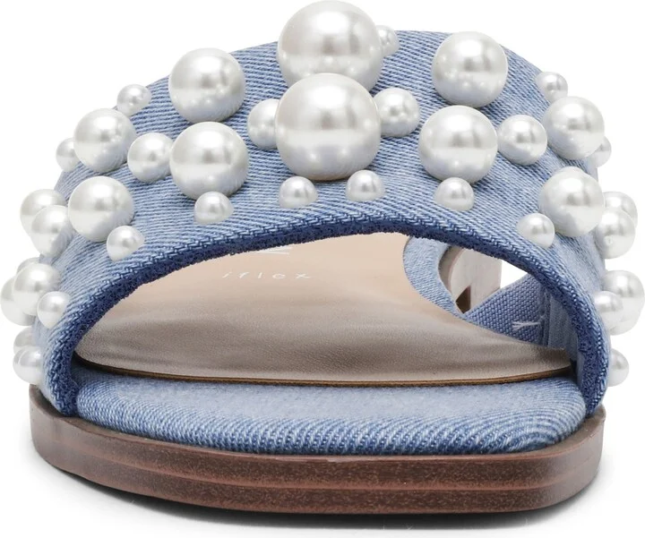 Eugenie Faux Pearl Slide Sandal - Image 10