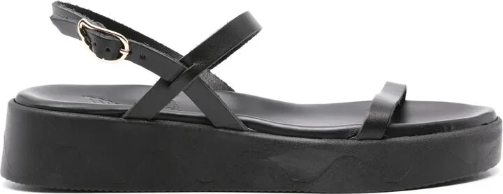 Euriali platform leather sandals