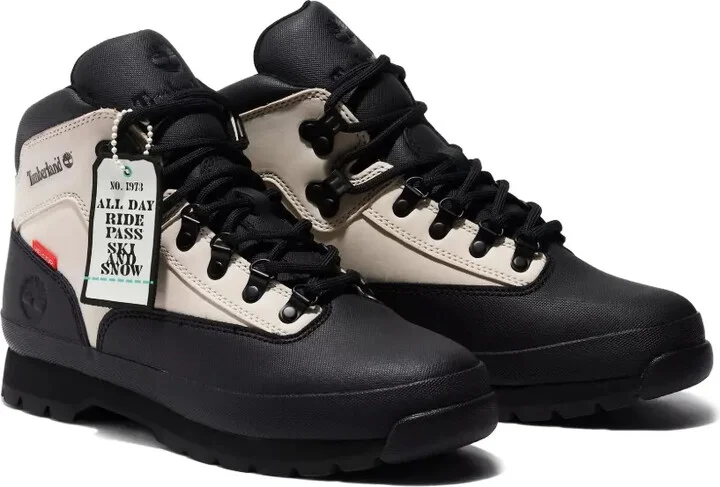 Euro Hiker "Black/White" boots - Image 2