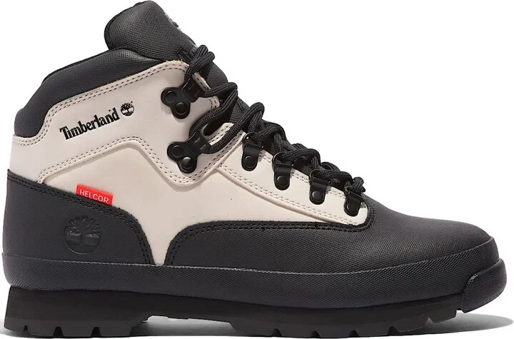 Euro Hiker "Black/White" boots