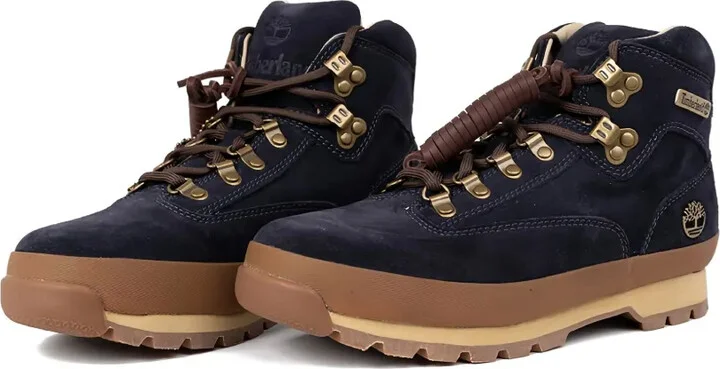 Euro Hiker Mid "Dark Blue Suede" boots - Image 2