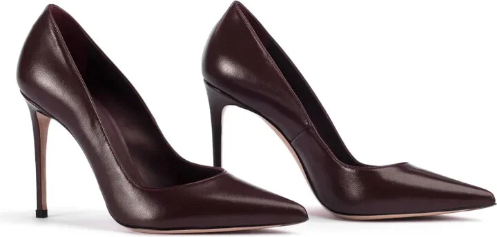 Eva 100mm leather pumps - Image 2