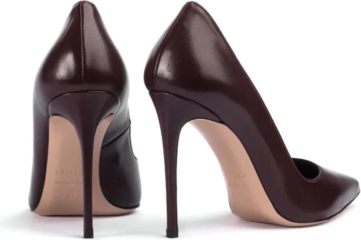 Eva 100mm leather pumps - Image 3