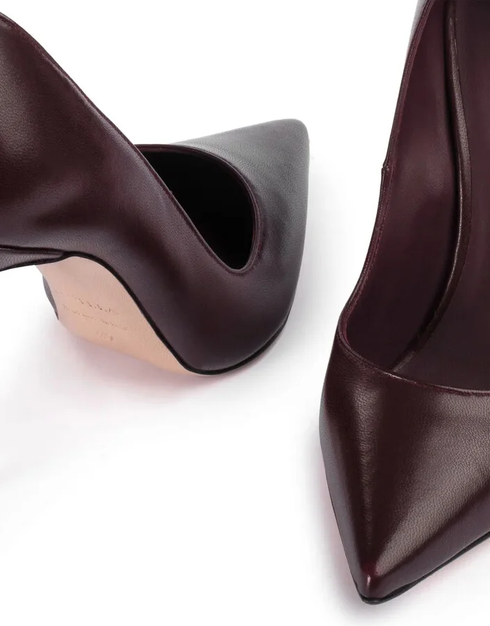 Eva 100mm leather pumps - Image 4